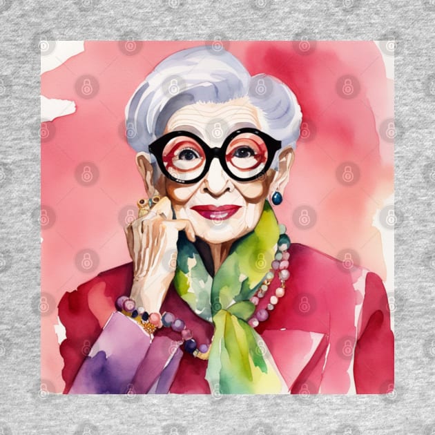 Iris Apfel by DarkAngel1200